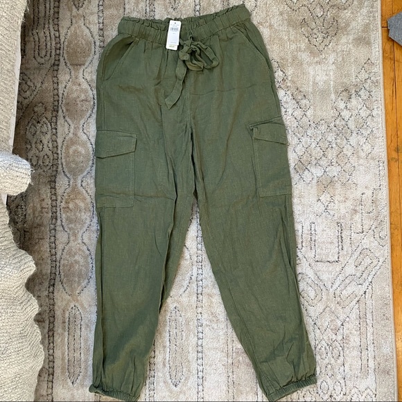 Jumpsuits | Aerie Linen Joggers | Poshmark